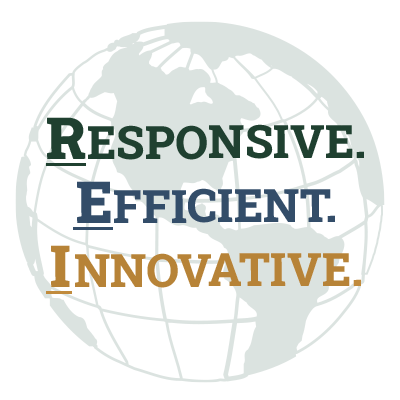 Responsive. Efficient. Innovative. Responsive. Efficient. Innovative.
