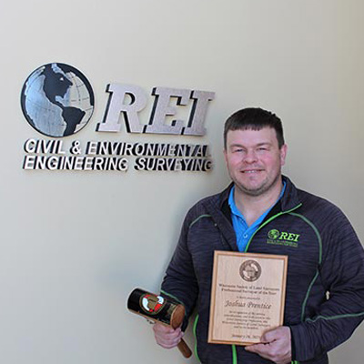 WSPLS President and Land Surveyor of the Year